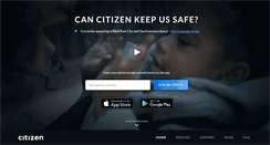 Desktop Screenshot of citizen.com