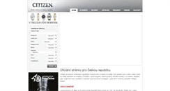 Desktop Screenshot of citizen.cz