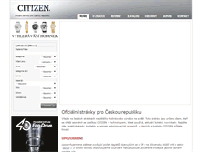 Tablet Screenshot of citizen.cz