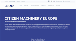 Desktop Screenshot of citizen.de