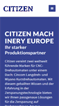 Mobile Screenshot of citizen.de